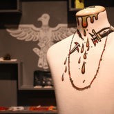 May club -【SunKu】Antique Beads Necklace with Turquoise